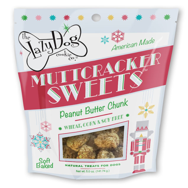 The Lazy Dog Cookie Co. Muttcracker Sweets Dog Treats, 5 oz. - Carousel image #1