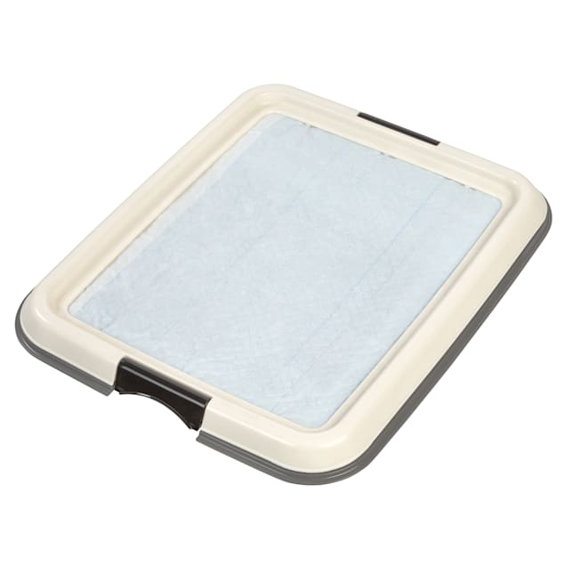 Small pee shop pad holder