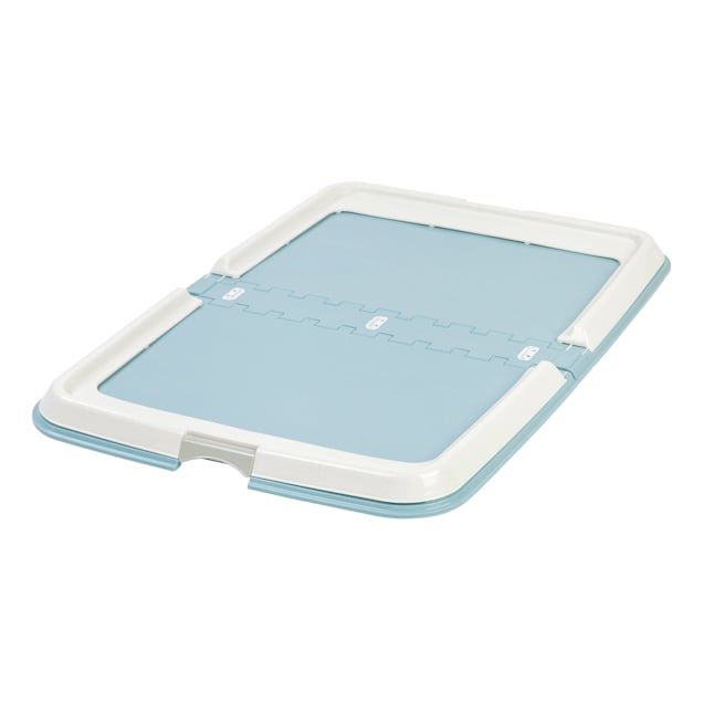 Iris Blue Potty Pad Holder for Dog Training Pee Pads, X-Large - Carousel image #1