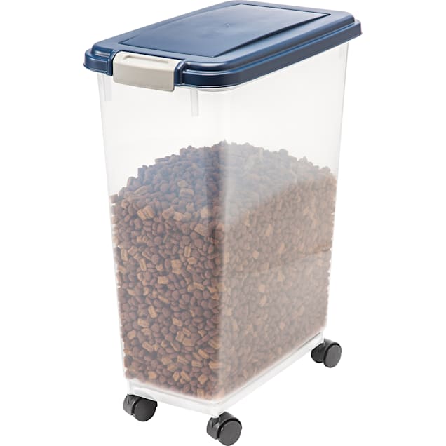 Pet food storage tin shop