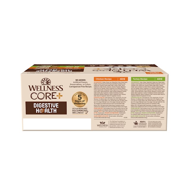 Wellness CORE Digestive Health Chicken Turkey Pate Variety Pack