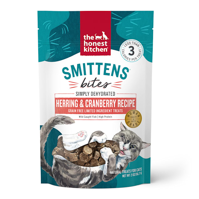 The Honest Kitchen Smittens Bites Simply Dehydrated Herring & Cranberry