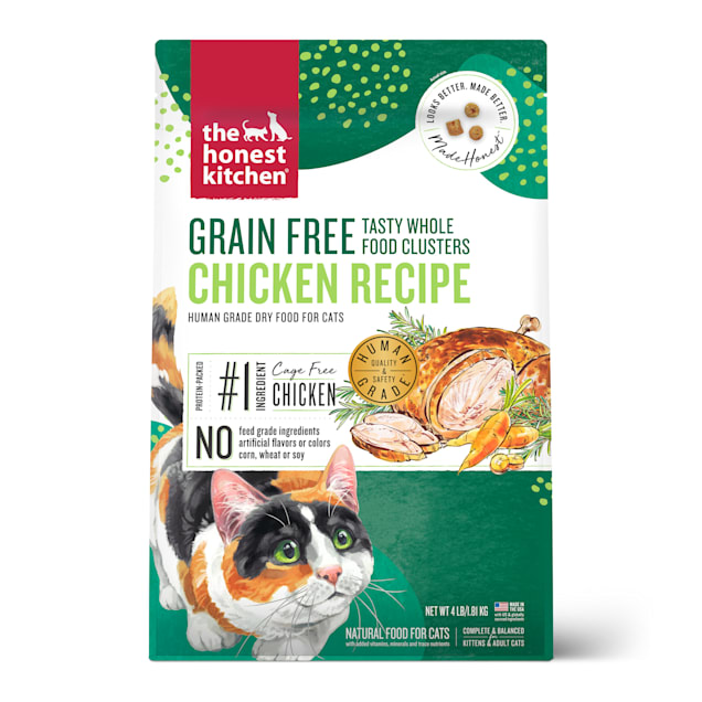 The Honest Kitchen Whole Food Clusters Grain Free Chicken Dry Cat