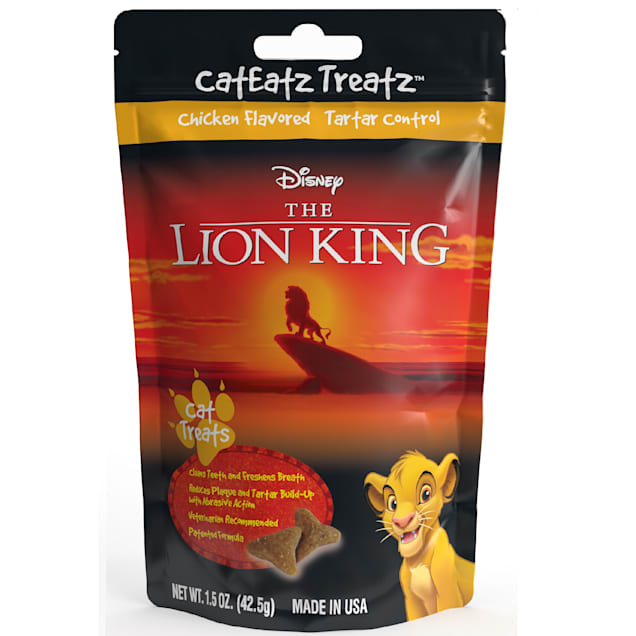Team Treatz CatEatz Treatz Lion King Cat Treats, 1.5 oz. - Carousel image #1