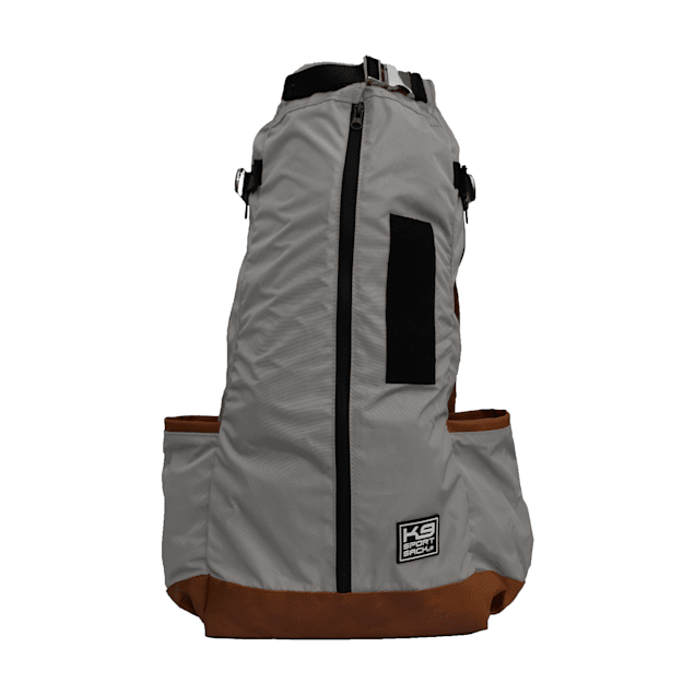 K9 Sport Sack Urban 2 Grey Backpack Dog Carrier, 9" L X 8" W X 15" H - Carousel image #1