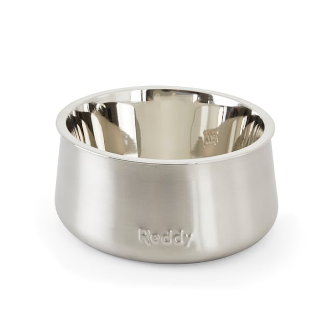 Reddy 2-in-1 Stainless Steel Dog Bowl Set, 3 Cups - Carousel image #1