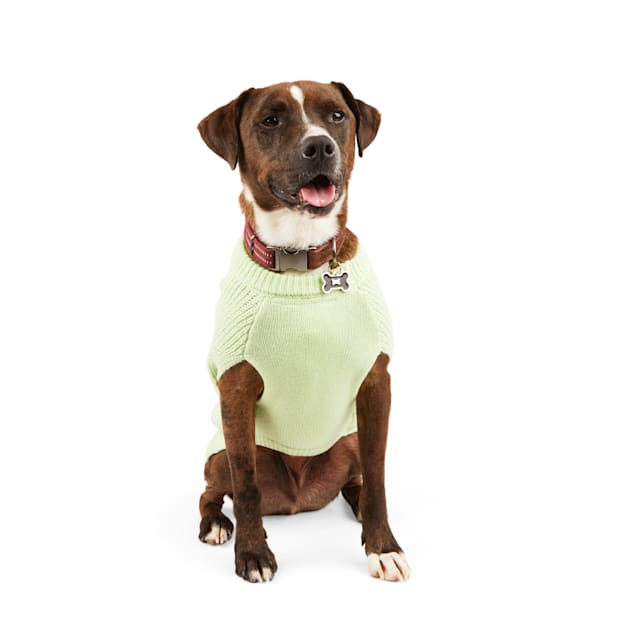 Reddy Mint Reflective Dog Sweater, XX-Large - Carousel image #1