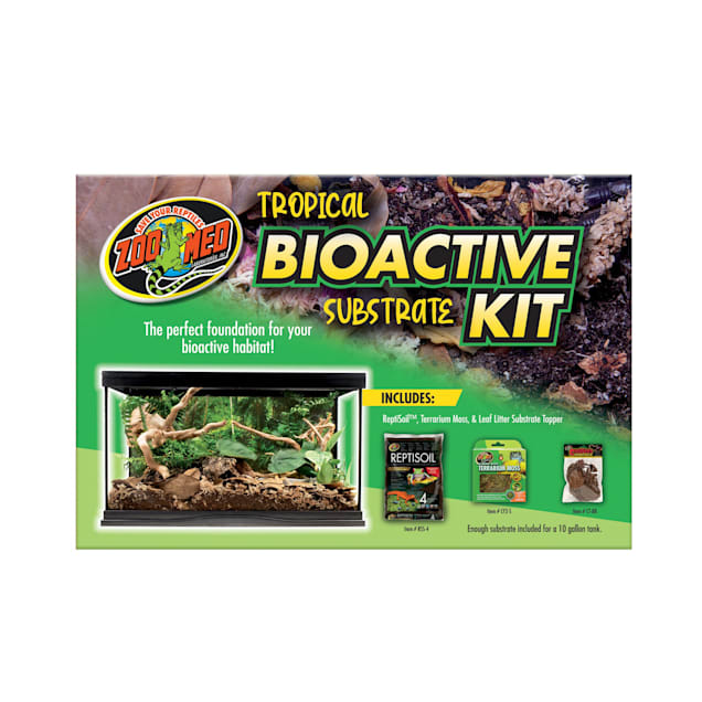 Zoo Med Tropical Bioactive Substrate Kit, 10 Gallon - Carousel image #1