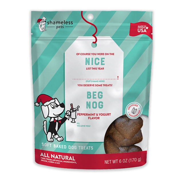 Shameless Pet Treats Nice Soft-Baked Peppermint & Yogurt Flavor for Dogs, 6 oz. - Carousel image #1