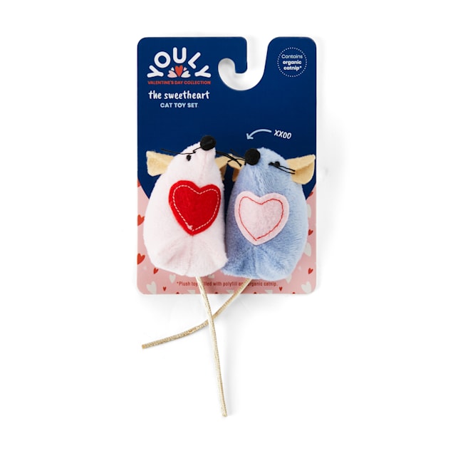 YOULY Catnip Mice Cat Toy, Pack of 2 - Carousel image #1