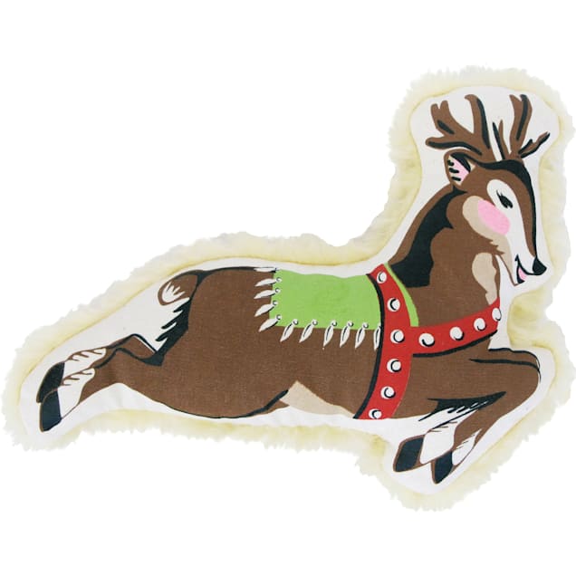 Harry Barker Reindeer Canvas Dog Toy, Medium - Carousel image #1