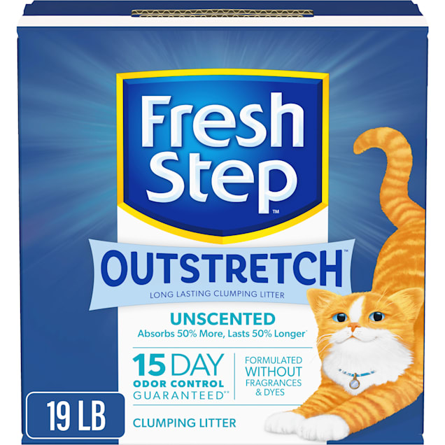 Fresh Step Unscented Outstretch Concentrated Cat Clumping Litter 19