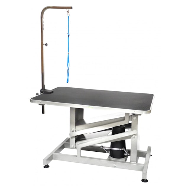 Go Pet Club Hydraulic Z-Lift Professional Grooming Table, 23.5" L X 35.5" W X 40" H - Carousel image #1