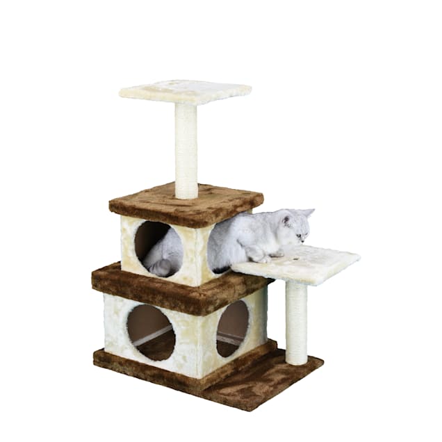 Go Pet Club Economical Cat Tree House HC-005, 32" H - Carousel image #1
