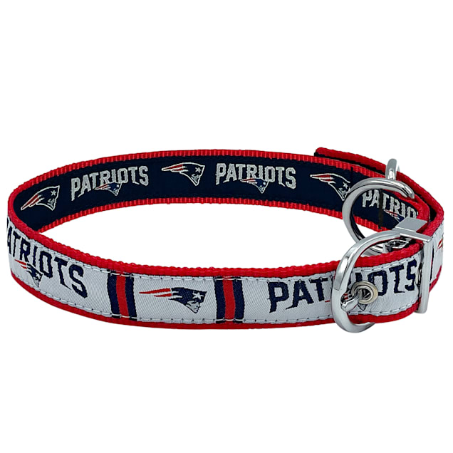 Patriots girl dog collar handmade adjustable buckle 1 or 5/8 wide or