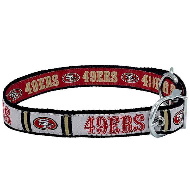 Pets First San Francisco 49ers Reversible Large Dog Collar | Petco