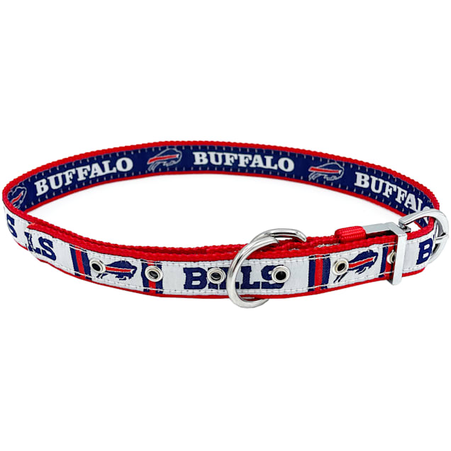Pets First Buffalo Bills Reversible Dog Collar, Medium