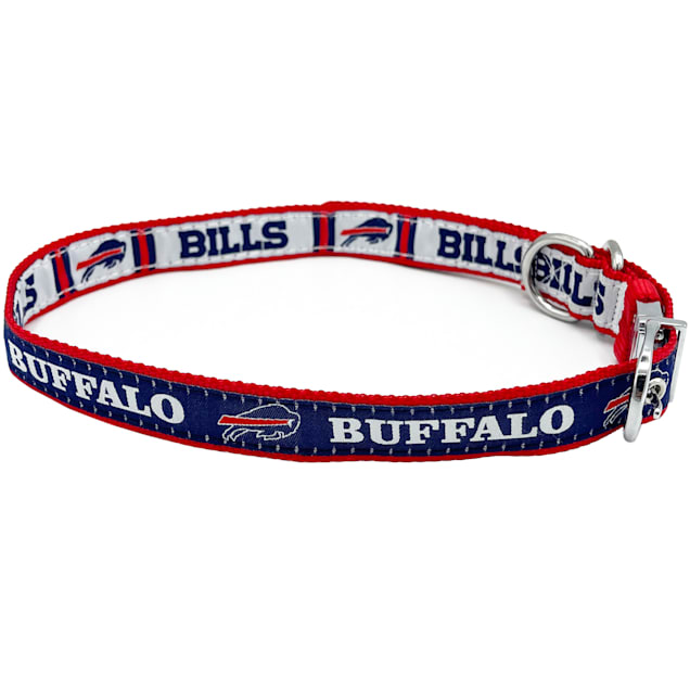 Pets First Buffalo Bills Reversible Dog Collar, Medium