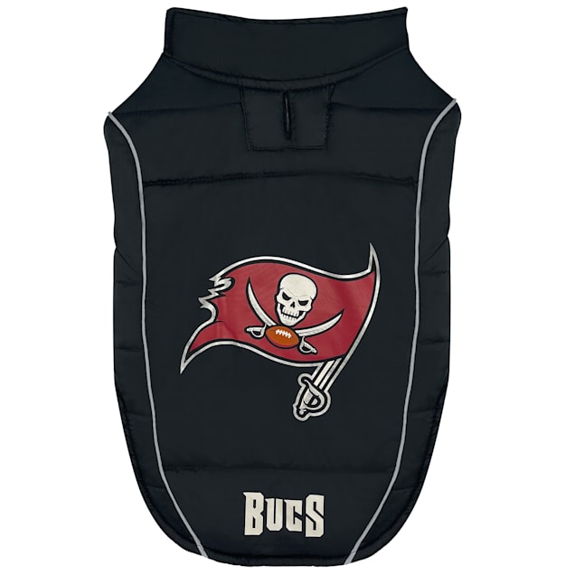 Belønning kravle Anger Pets First Tampa Bay Buccaneers Puffer Vest for Dogs, Small | Petco
