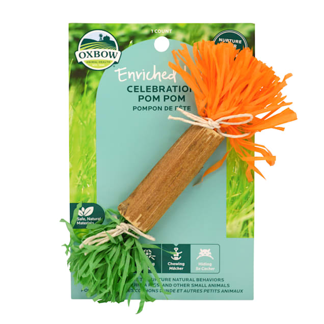 Oxbow Enriched Life Celebration Pom Pom for Guinea Pig, 0.05 lb. - Carousel image #1
