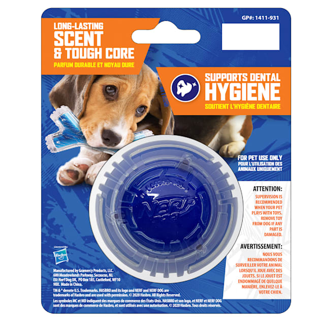 Super Scent Ball Solid Core Dog Toy