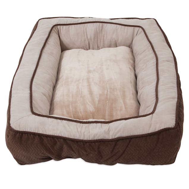 SnooZZy Chevron Chenille Bumper Dog Bed