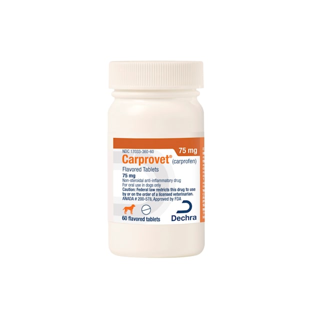 Carprovet (Carprofen) Flavored Tablets 75 mg, 60 Count | Petco