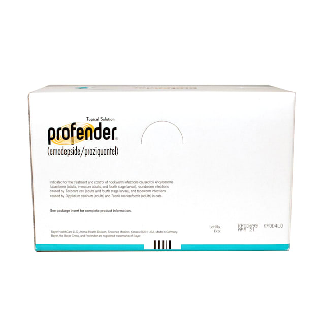 Profender spot on wormer for cats hot sale