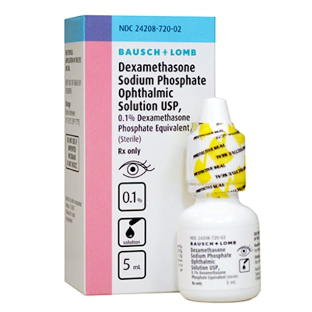 Dexamethasone Ophthalmic Solution 0.1, 5 mL Petco