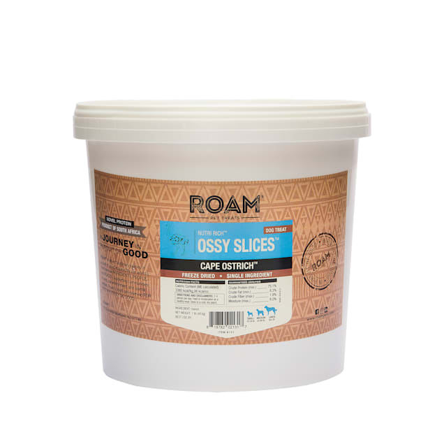 ROAM Ossy Slices Freeze Dried Dog Treats, 1 lb. - Carousel image #1