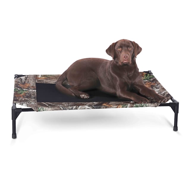 K&H Realtree Edge Original Pet Cot Elevated Bed, 30" L X 42" W - Carousel image #1