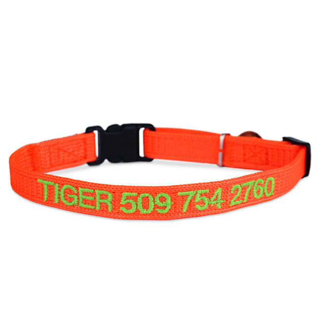 Reflective Adjustable Cat Collar with Bell