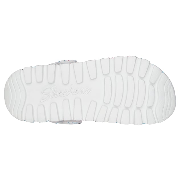 BOBS from Skechers Foamies Arch Fit Footsteps Flower Pups Size