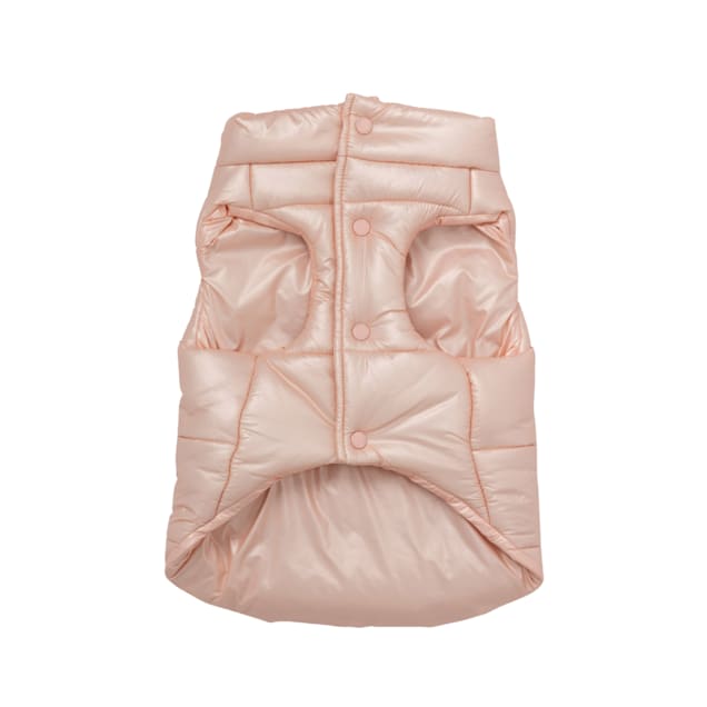 maxbone Arabella Peach Puffer Dog Vest, Small | Petco