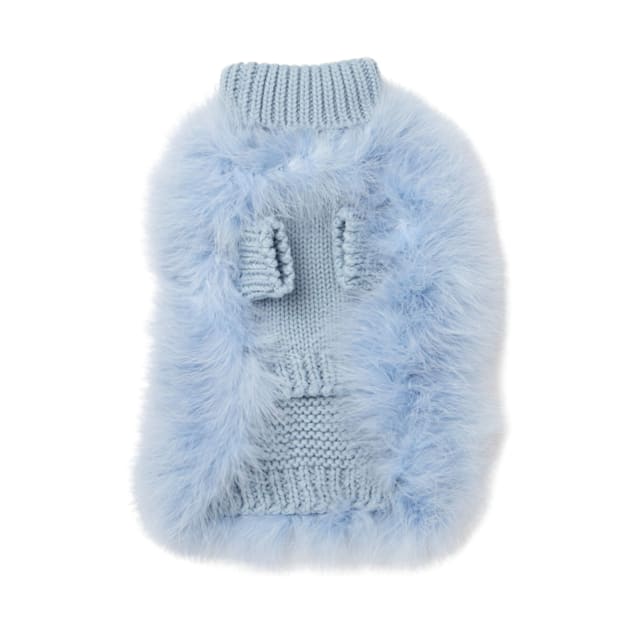 maxbone x Chrisitan Cowan Jumper Blue Dog Sweater, Small | Petco