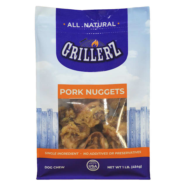 Grillerz Pork Nuggets for Dogs, 1 lb. - Carousel image #1