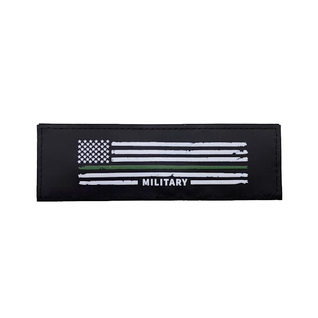 Julius-K9 Green Line USA Flag Patch for Dogs, Small