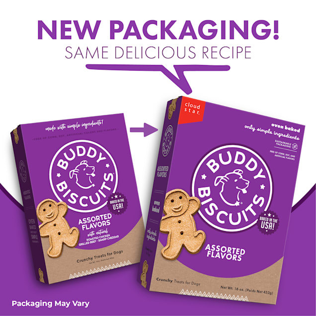 Buddy Biscuits Crunchy Chicken Dog Treats 16 oz