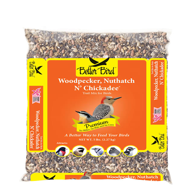 Better Bird Woodpecker Bird Food Seed Wild Bird Food, 5 lbs. - Carousel image #1