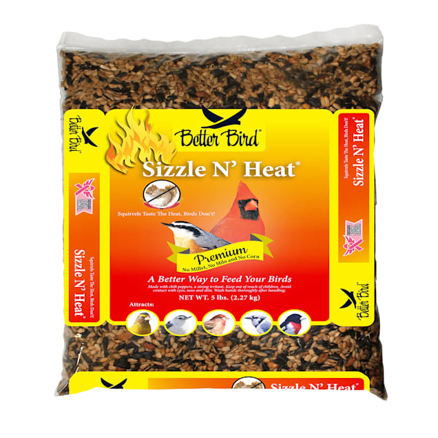 Better Bird Sizzle N Heat Wild Bird Food Squirrel Deterrent, 5 lbs. - Carousel image #1