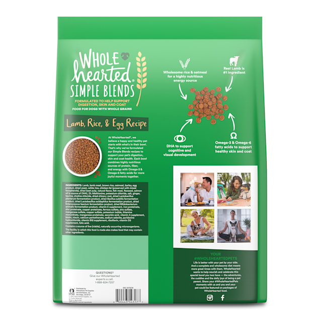 Petco wholehearted puppy food hot sale review