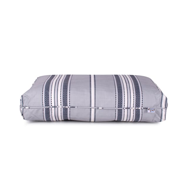 Carolina Pet Company Turkish Towel Indoor/Outdoor Dog Bed, 36" L X 27" W X 4" H, Gray - Carousel image #1