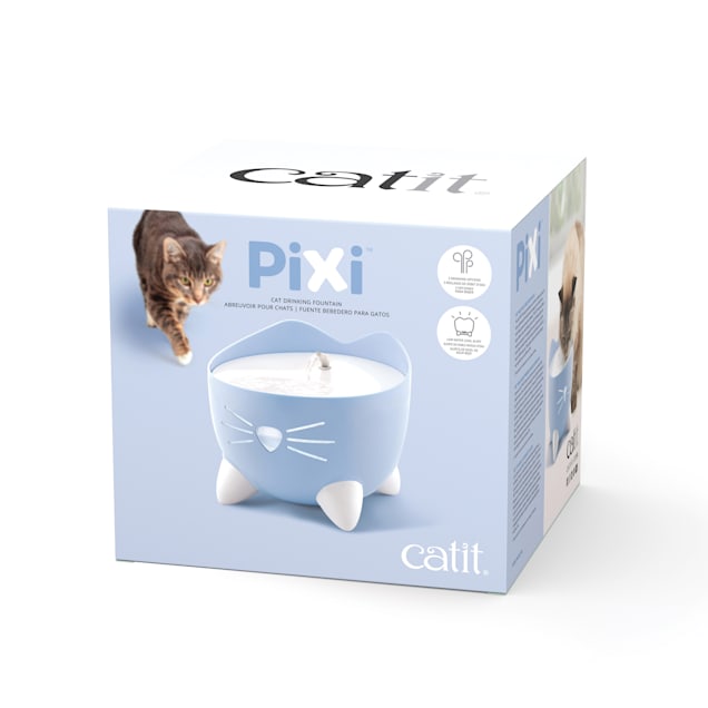Catit Pixi Light Blue Fountain for Cats - Carousel image #1