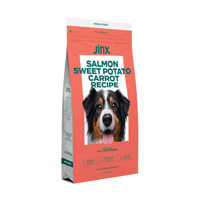 Jinx Salmon, Sweet Potato & Carrot Kibble Dry Dog Food, 12 lbs. - Carousel image #1