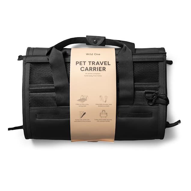 Louis Vuitton Pet Carrier With Dog Stock Photo - Download Image