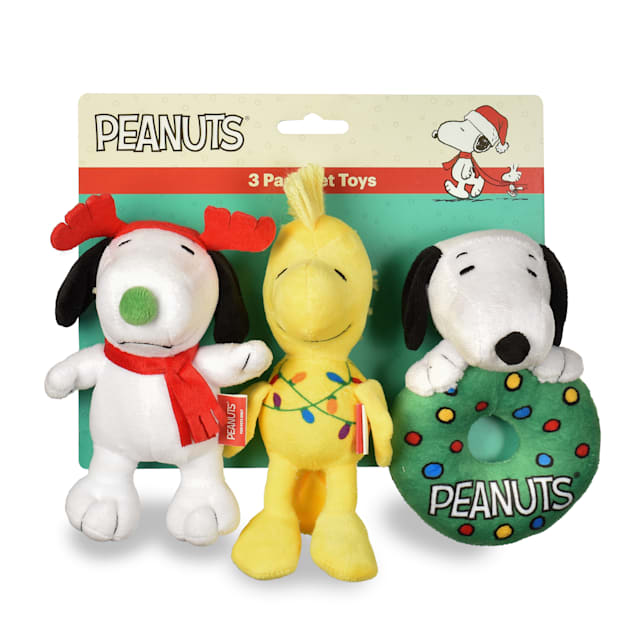 Peanuts Holiday Snoopy Reindeer, Small, Pack of 3 - Carousel image #1