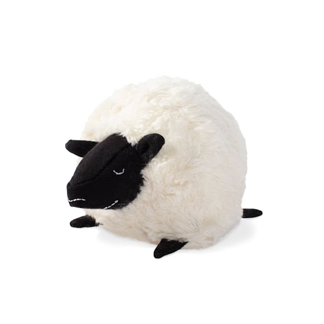PetShop by Fringe Studio Chunky Sheep Spikey Squeaker Dog Toy, Medium - Carousel image #1