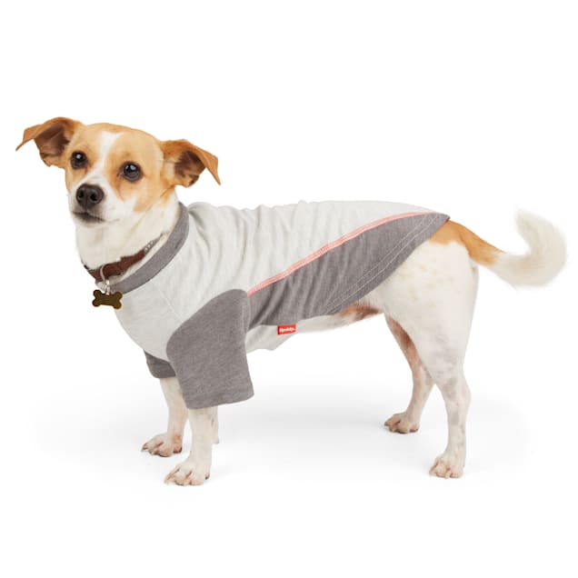 Reddy Grey Cooling Tonal Dog Tee X Small Petco