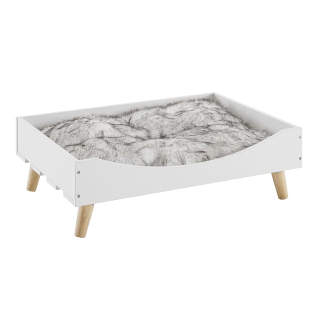 Sam s Pets Chauncy White Cat Bed 19.96