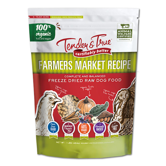 Tender True Pet Nutrition Farmers Market Recipe Dry Dog Food